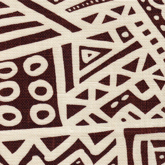 Alan Campbell Little Margie Oscar Brown Fabric Sample AC304O-25