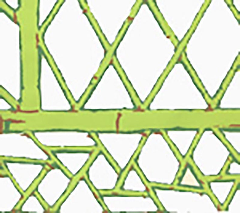 China Seas Lyford Trellis Lime Forest Green Tobacco Wallpaper 6020W-09