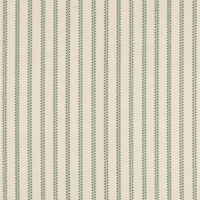 Morris & Co Holland Park Stripe Sage/Linen Fabric Sample MAMB227118