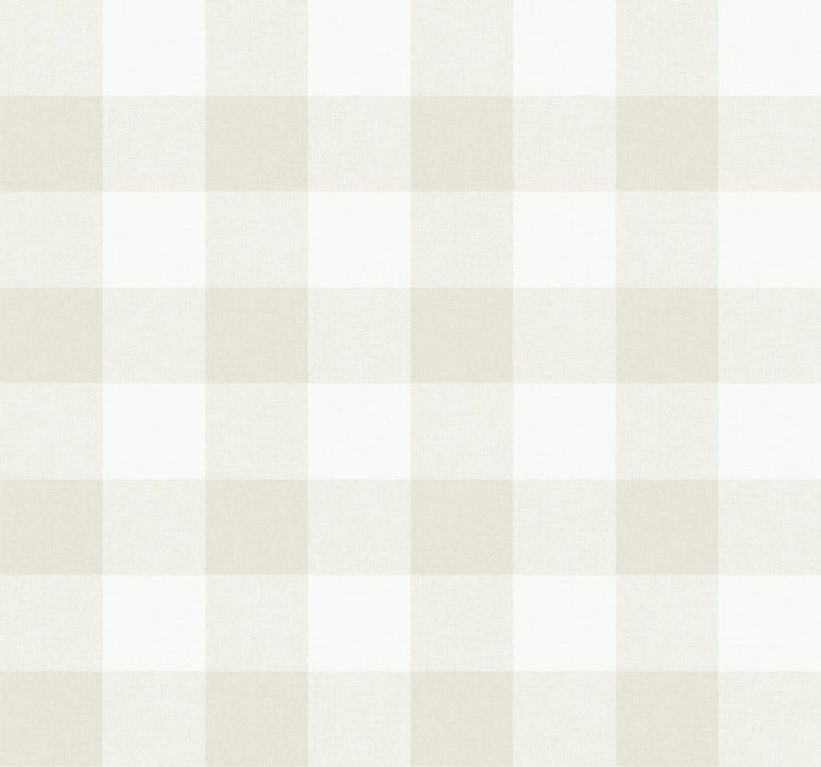 Seabrook Designs Picnic Plaid Sand Dunes Wallpaper MB31905