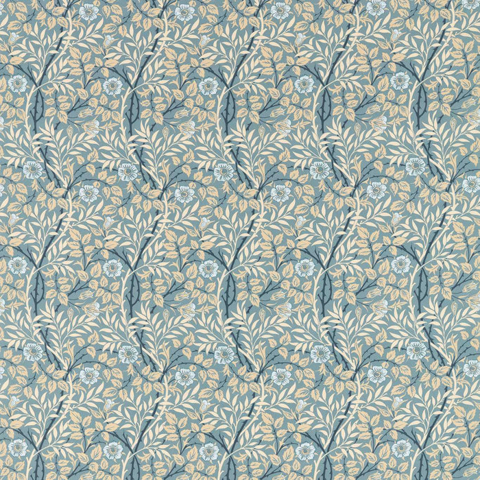 Morris & Co Sweet Briar Mineral/Linen Fabric Sample MFRF227241