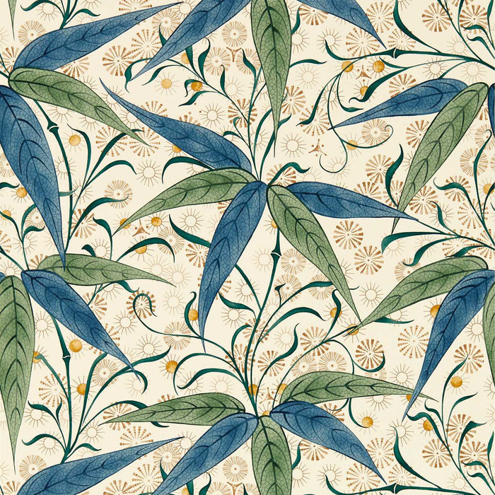 Morris & Co Bamboo Thyme/Artichoke Wallpaper MFRW217357