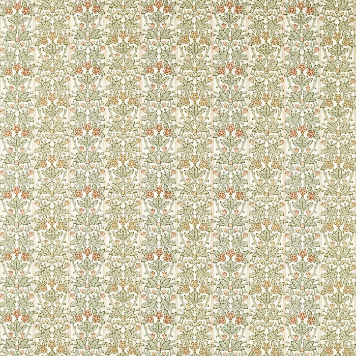 Morris & Co Oak & Blossom Chestnut/Primrose Fabric Sample MHCB227384