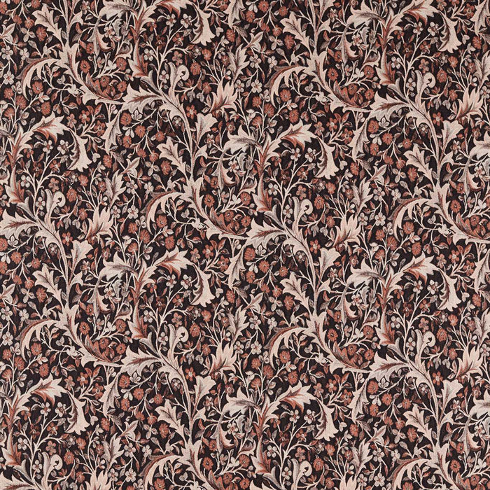 Morris & Co Clover & Vine Weave Russet Fabric MHCB237677