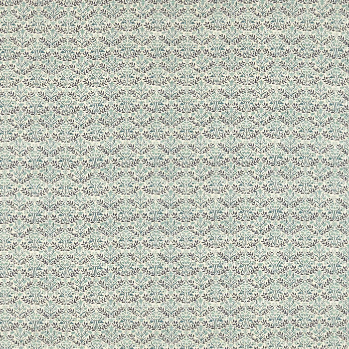 Morris & Co Bellflowers Indigo/Seagreen Fabric MLIF227253