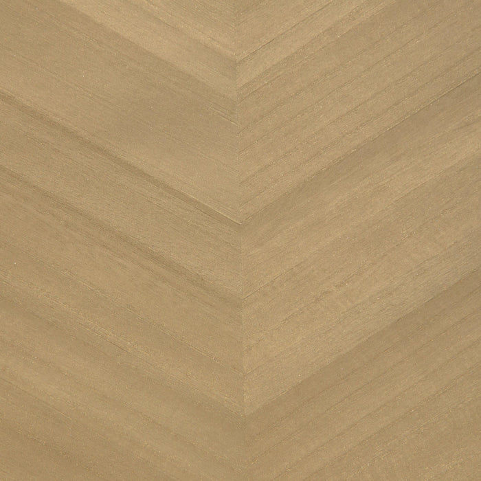 Maya Romanoff Grand Scale Ajiro Chevron Oak Luster Wallpaper Sample MR-AC2-4608-G