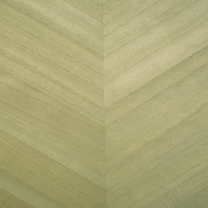 Maya Romanoff Grand Scale Ajiro Chevron Teak Luster Wallpaper Sample MR-AC2-4676-P