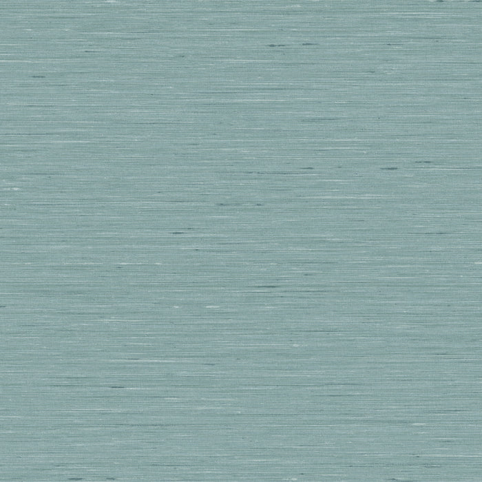 Maya Romanoff Entwine Serene Silk (54 Inch) Joshua Tree Teal Wallpaper Sample MR-FV-40507-54