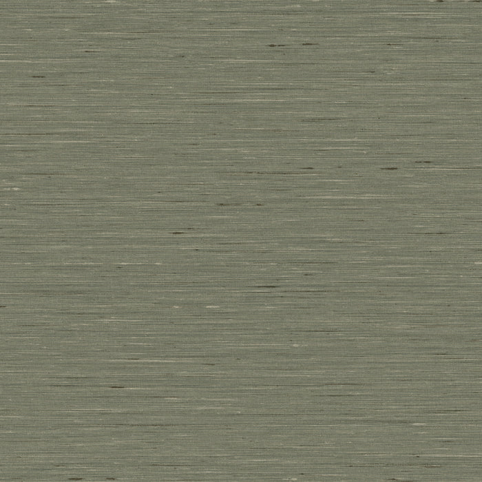 Maya Romanoff Entwine Serene Silk (27 Inch) Mammoth Moss Wallpaper Sample MR-FV-40670-27