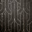 Maya Romanoff Porto Deco Brut Black Wallpaper MR-PD-1109