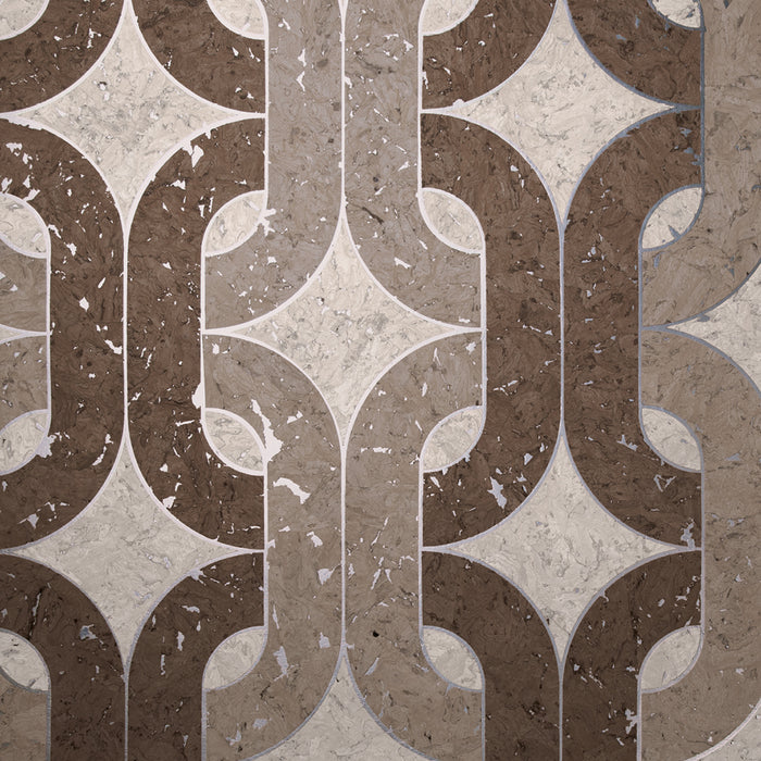 Maya Romanoff Porto Elo Labrusca Linen Wallpaper Sample MR-PE-1176-MX