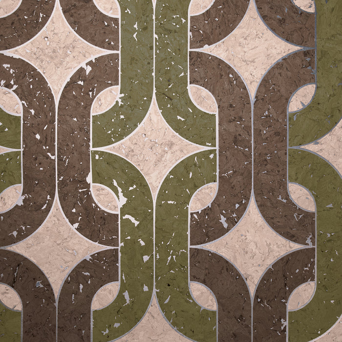 Maya Romanoff Porto Elo Green Grenache Wallpaper MR-PE-1670-MX