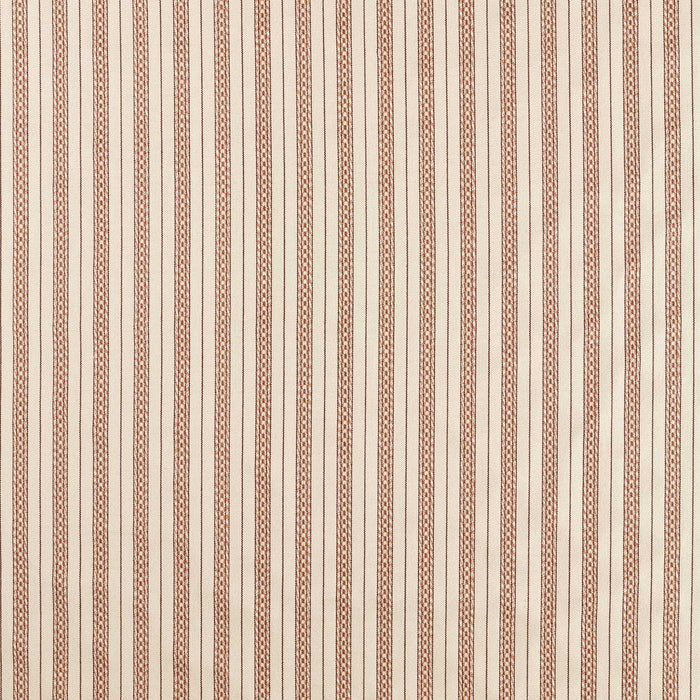 Morris & Co Elm Stripe Apricot/Linen Fabric MSTR237682