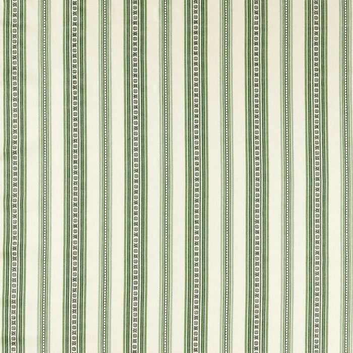 Morris & Co Dallington Stripe Herball Fabric Sample MSTR237699