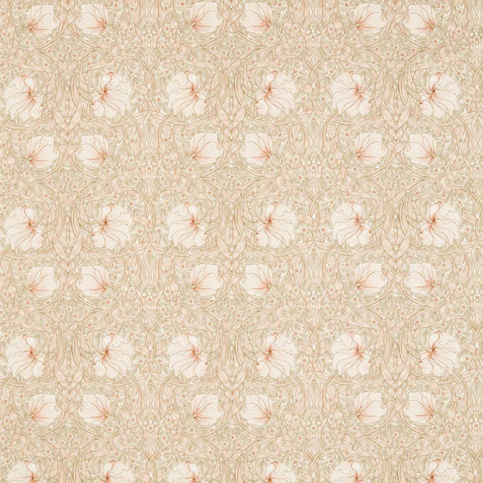 Morris & Co Pimpernel Ww Soft Pink Fabric Sample MSWW227282