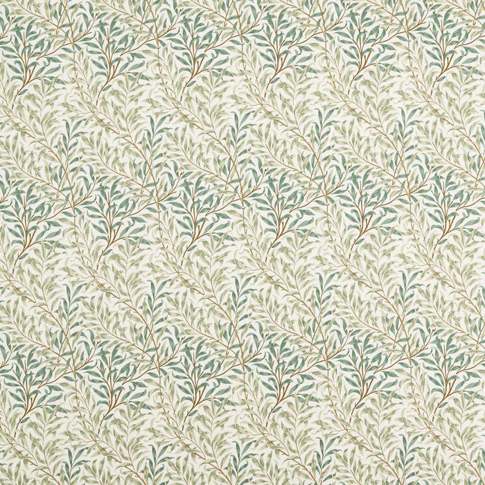 Morris & Co Willow Boughs Ww Soft Teal/Mint Fabric MSWW227284