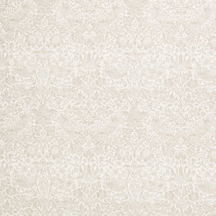 Morris & Co Pure Strawberry Thief Sheer Ww Linen Fabric MSWW227298
