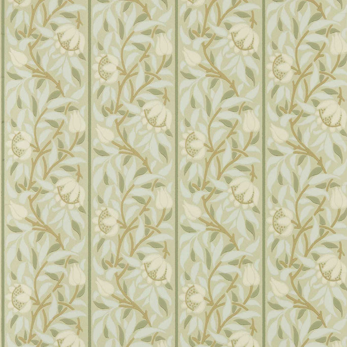 Morris & Co Peony Trellis Sage Wallpaper MUNW217570