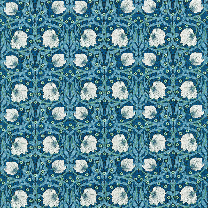 Morris & Co Pimpernel Midnight/Opal Fabric MVOF227212