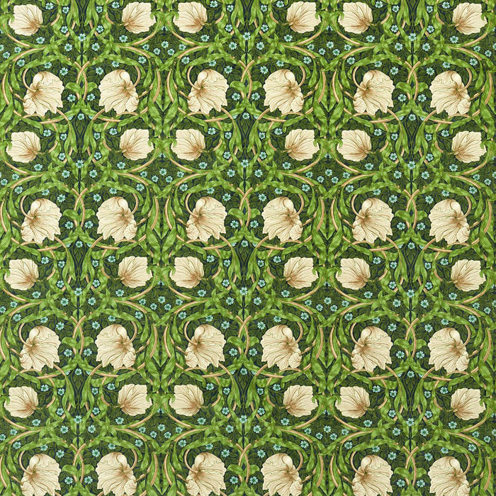 Morris & Co Pimpernel Midnight Fields Fabric MVOF227215