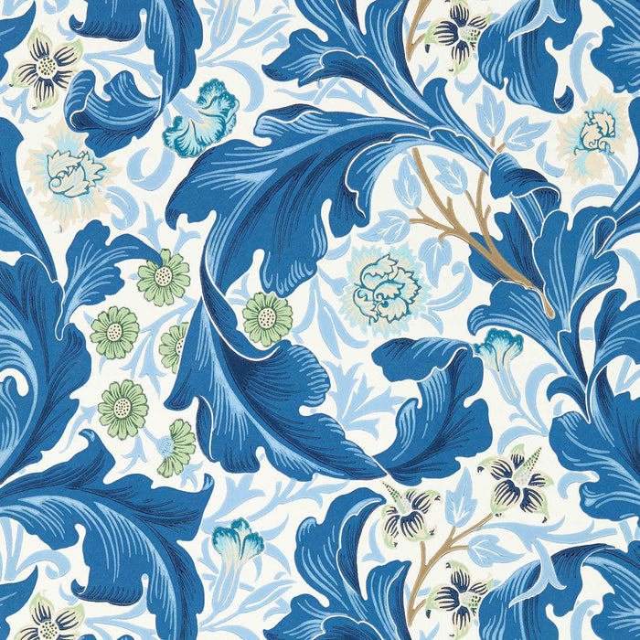 Seabrook Designs Leicester Paradise Blue Wallpaper Sample 217335