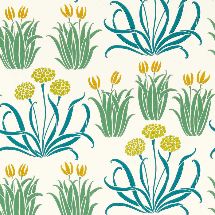 Morris & Co Glade Gooseberry Fool Wallpaper MVOW217341