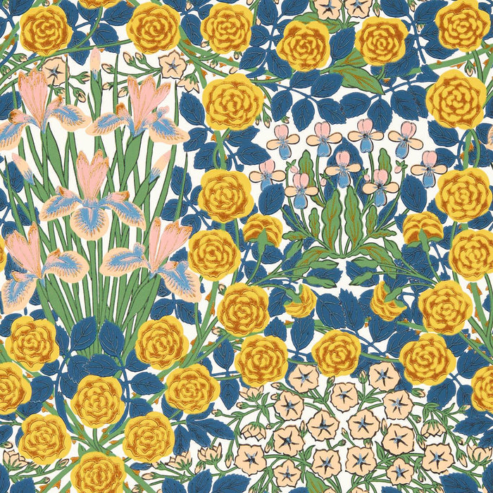 Morris & Co Campanula Autumn Garden Wallpaper MVOW217353