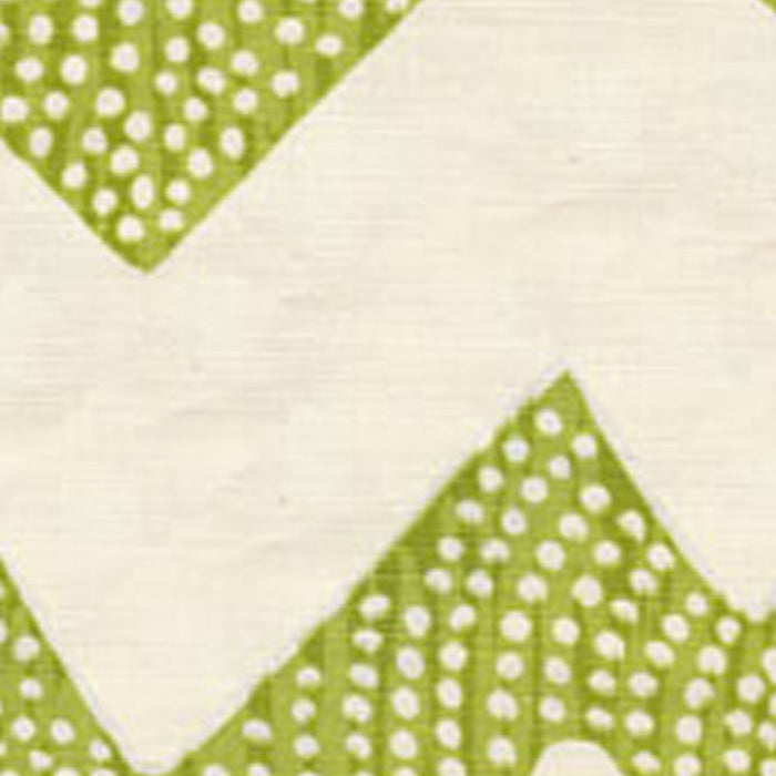 Alan Campbell Mojave Zig Zag Chartreuse Fabric AC720-09