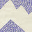 Alan Campbell Mojave Zig Zag Periwinkle Fabric Sample AC720-01