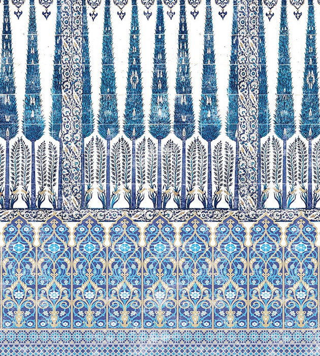 Nicolette Mayer Topkapi Garden Cotton Garden Classic Fabric N4TO1C1014