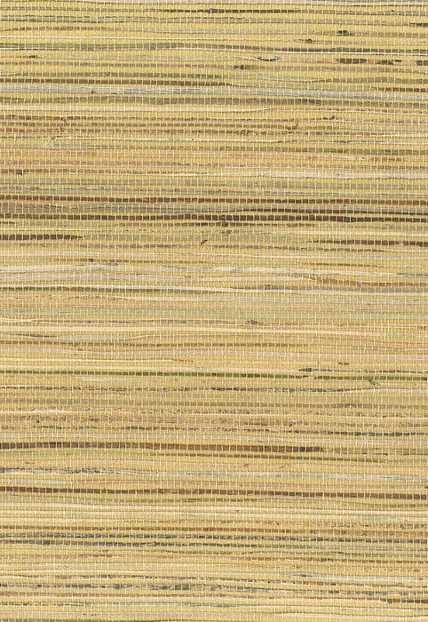 Seabrook Designs Jute Brown, Metallic Gold Wallpaper Sample NA203