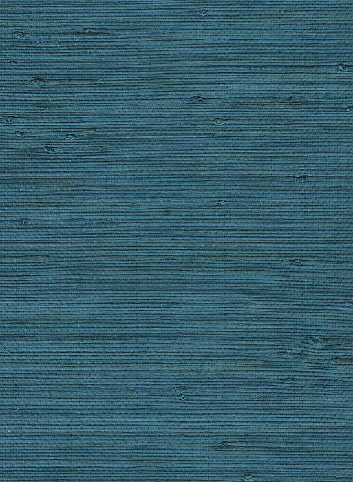 Seabrook Designs Jute Blue Wallpaper NA303