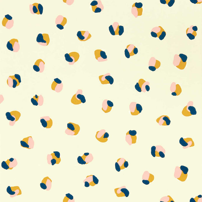 Scion Leopard Dots Pebble/Milkshake Wallpaper Sample NART112812.SCN.0