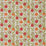 Scion Blomma Tangerine/Chilli/Citrus Fabric Sample NFIK120358.SCN.0