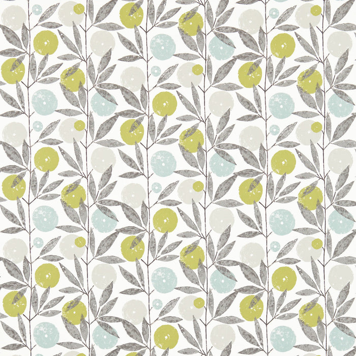 Scion Blomma Kiwi/Pumice/Marine Fabric Sample NFIK120361.SCN.0