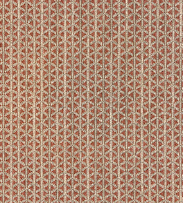 Old World Weavers Cross Channel Pimento Fabric NKCROS0004