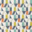 Scion Nuevo Citrus/Paprika/Forest Fabric Sample NNUE120711.SCN.0