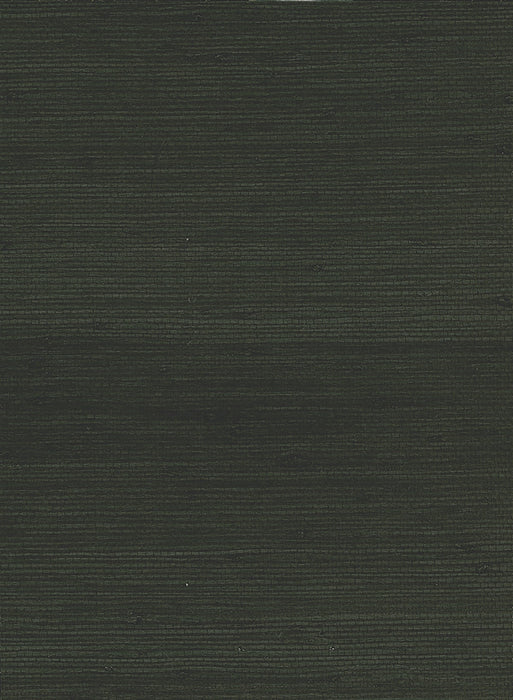 Seabrook Designs Jute Black Wallpaper Sample NR146X