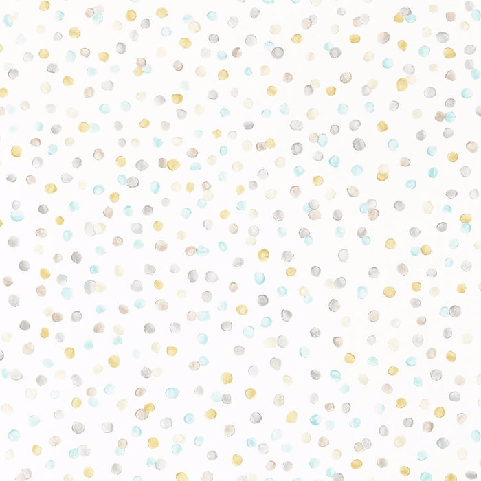 Scion Lots of Dots Hemp/Biscuit/Maize Wallpaper Sample NSCK111283.SCN.0