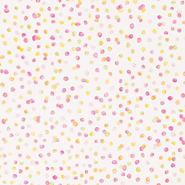 Scion Lots of Dots Blancmange/Raspberry/Citrus Wallpaper Sample NSCK111284.SCN.0