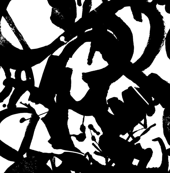 NextWall Inkblot Onyx Wallpaper NW49500