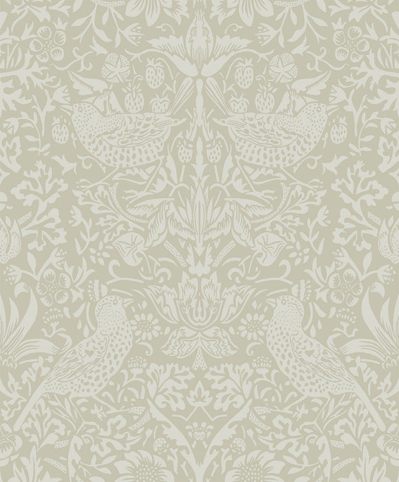 NextWall Tonal Bird Garden Neutral Wallpaper NW54407