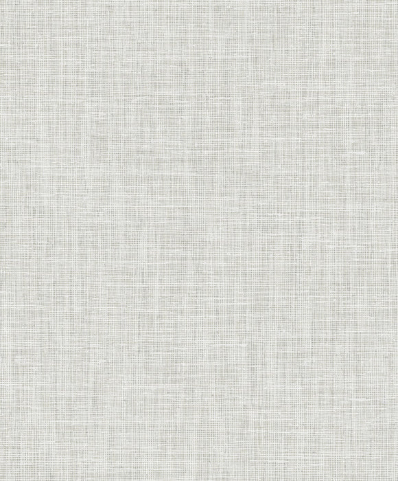 NextWall Silas Faux Linen Marshmallow Wallpaper NW57800