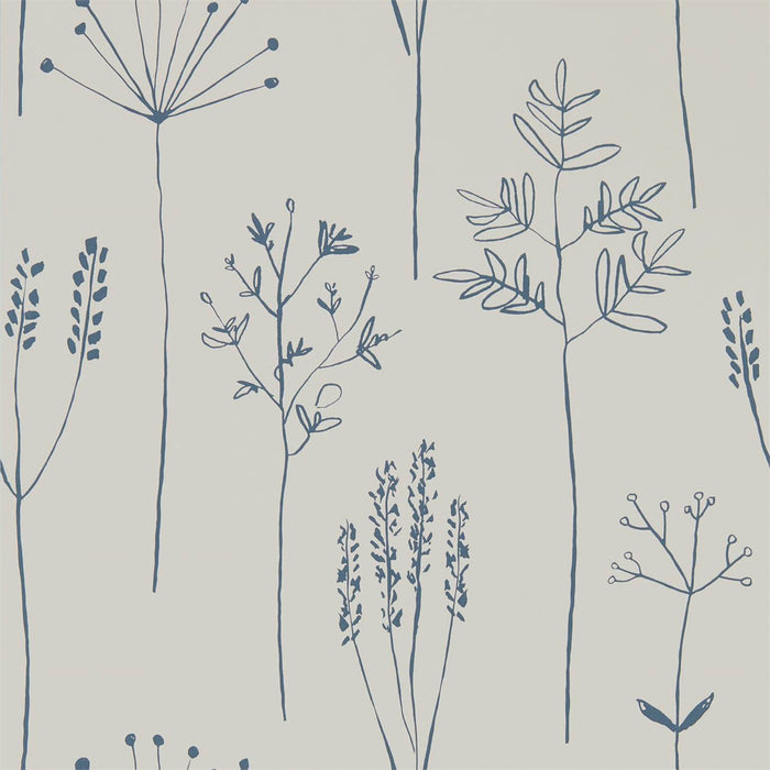 Scion Stipa Denim Wallpaper Sample NZAW112019.SCN.0