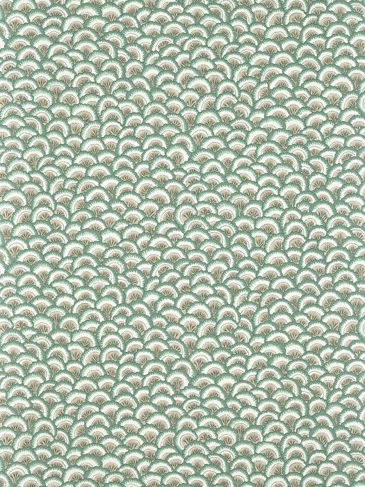 Braquenie Pontchartrain Coordonne Celadon Wallpaper BP365005