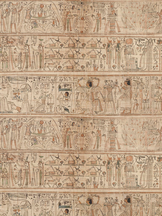 Pierre Frey Le Scribe Papyrus Wallpaper Sample FP884002