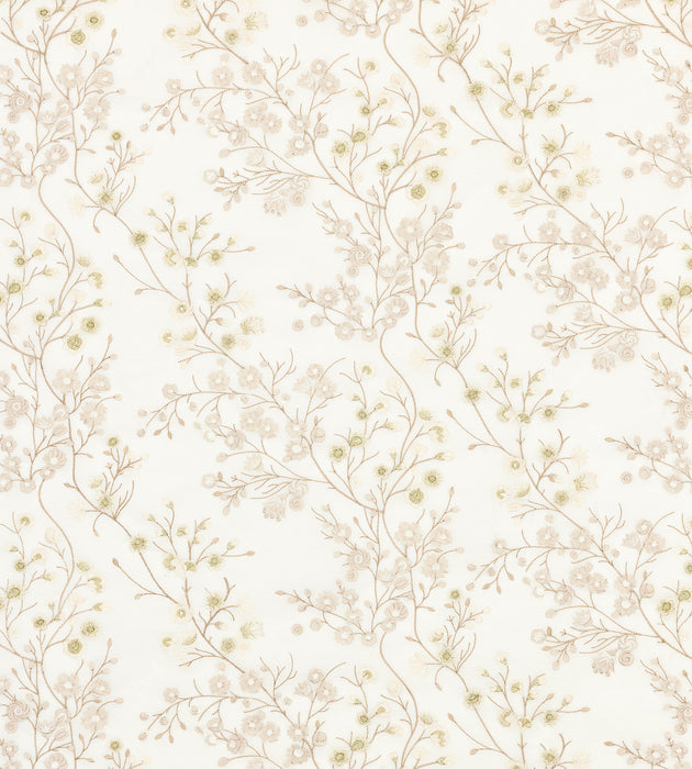 Old World Weavers Lilette Sheer Ivory Fabric P498630002