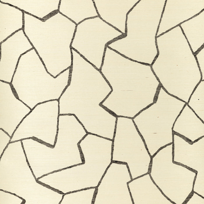 Donghia W-Bark Cloth Noir Wallpaper P6021100.81.0