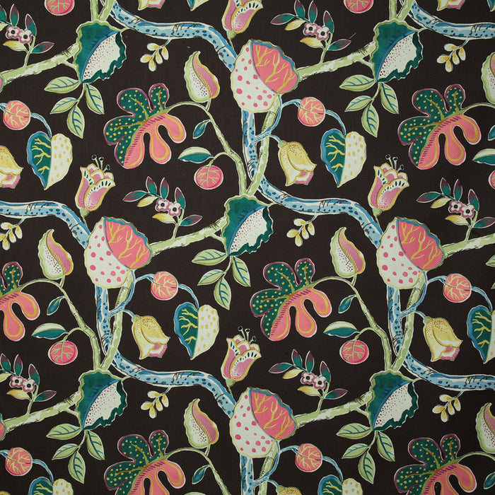 Pindler Ellisville Onyx Fabric ELL042-BK01