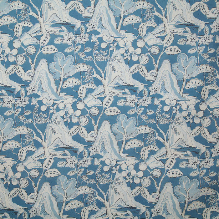 Pindler Chan Porcelain Fabric CHA192-BL01